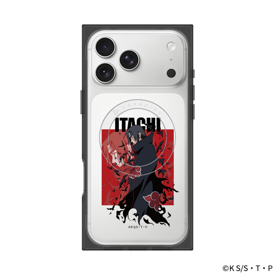 プレミアムスクエアケース with MagSafe［ NARUTO-ナルト- 疾風伝 - うちはイタチ ］