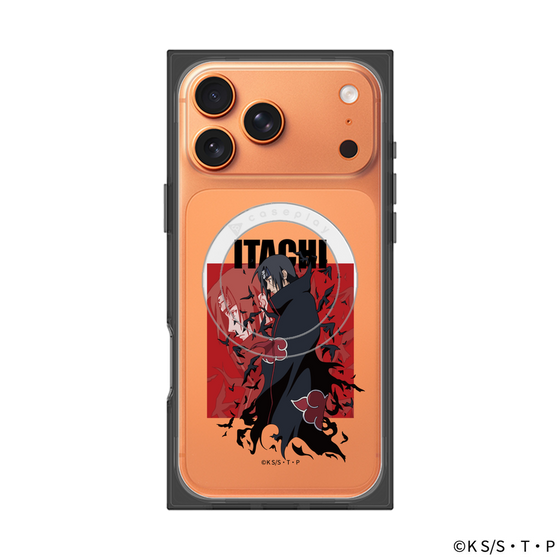 プレミアムスクエアケース with MagSafe［ NARUTO -ナルト- 疾風伝 - うちはイタチ ］