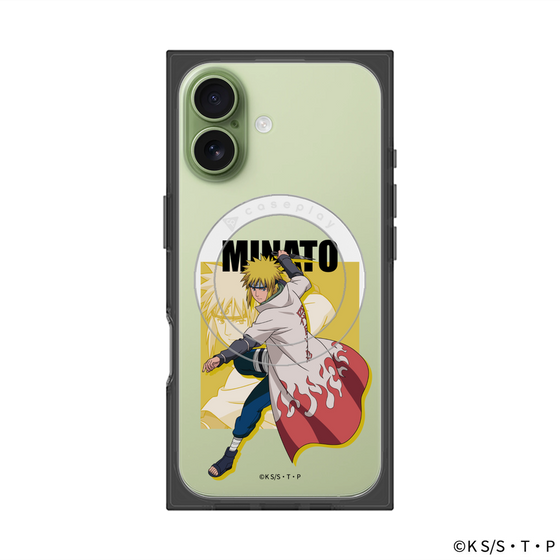 プレミアムスクエアケース with MagSafe［ NARUTO -ナルト- 疾風伝 - 波風ミナト ］