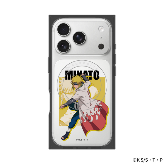 プレミアムスクエアケース with MagSafe［ NARUTO-ナルト- 疾風伝 - 波風ミナト ］