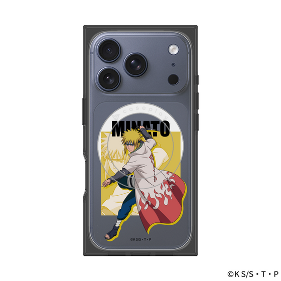 プレミアムスクエアケース with MagSafe［ NARUTO -ナルト- 疾風伝 - 波風ミナト ］