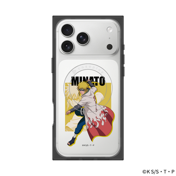 プレミアムスクエアケース with MagSafe［ NARUTO-ナルト- 疾風伝 - 波風ミナト ］