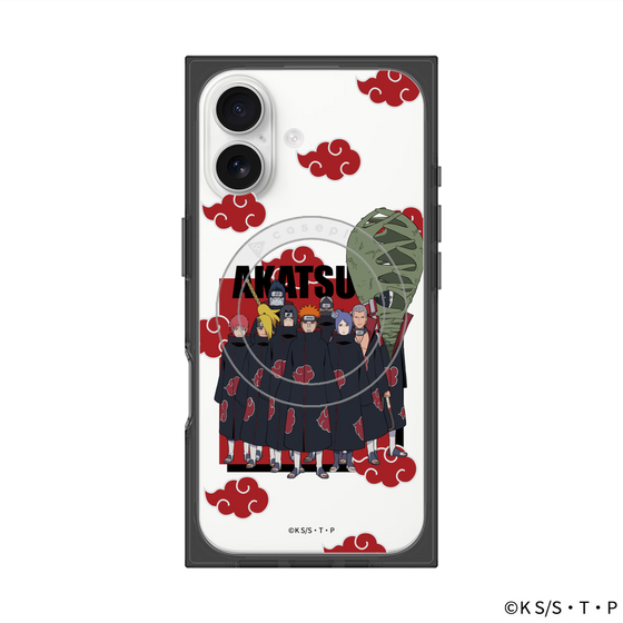 プレミアムスクエアケース with MagSafe［ NARUTO-ナルト- 疾風伝 - 暁 ］