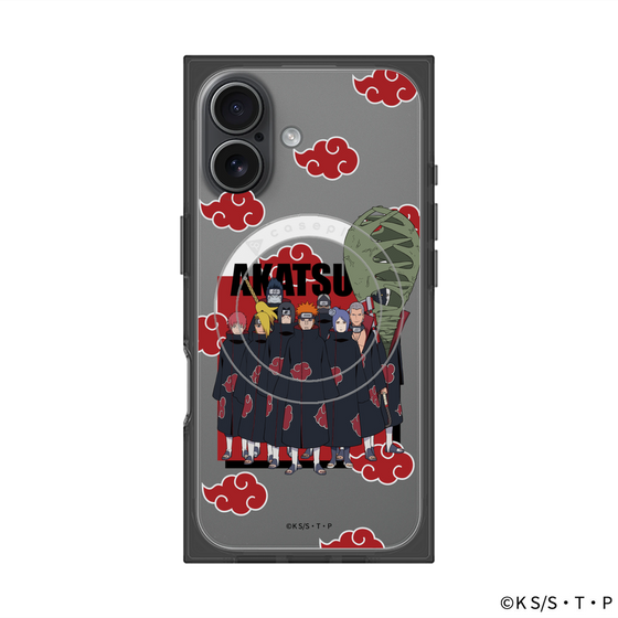 プレミアムスクエアケース with MagSafe［ NARUTO -ナルト- 疾風伝 - 暁 ］