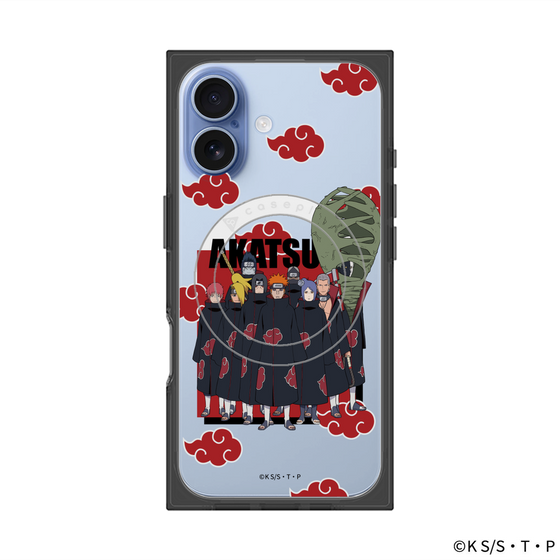 プレミアムスクエアケース with MagSafe［ NARUTO -ナルト- 疾風伝 - 暁 ］