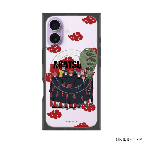 プレミアムスクエアケース with MagSafe［ NARUTO -ナルト- 疾風伝 - 暁 ］