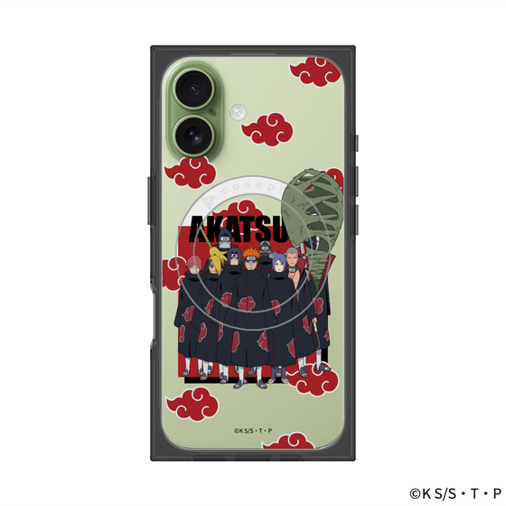 プレミアムスクエアケース with MagSafe［ NARUTO -ナルト- 疾風伝 - 暁 ］