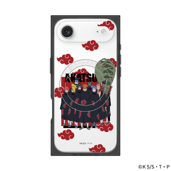 プレミアムスクエアケース with MagSafe［ NARUTO-ナルト- 疾風伝 - 暁 ］