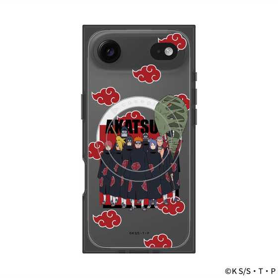 プレミアムスクエアケース with MagSafe［ NARUTO -ナルト- 疾風伝 - 暁 ］