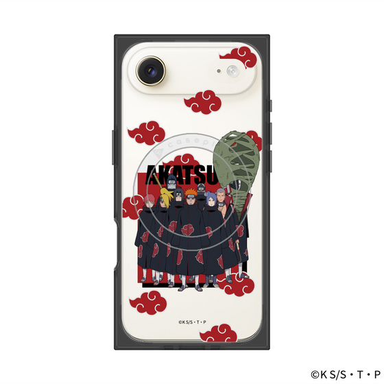 プレミアムスクエアケース with MagSafe［ NARUTO -ナルト- 疾風伝 - 暁 ］