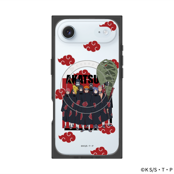 プレミアムスクエアケース with MagSafe［ NARUTO -ナルト- 疾風伝 - 暁 ］