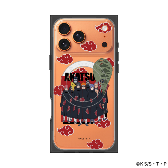 プレミアムスクエアケース with MagSafe［ NARUTO -ナルト- 疾風伝 - 暁 ］