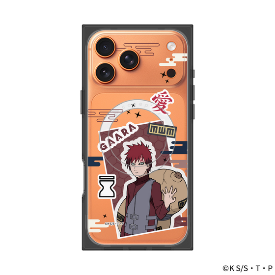 プレミアムスクエアケース with MagSafe［ NARUTO -ナルト- 疾風伝 - ステッカー - 我愛羅 ］