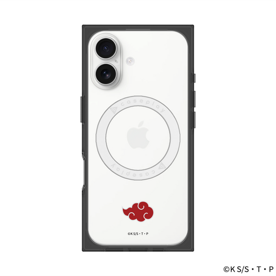 プレミアムスクエアケース with MagSafe［ NARUTO-ナルト- 疾風伝 - 暁 - マーク ］