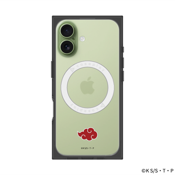 プレミアムスクエアケース with MagSafe［ NARUTO -ナルト- 疾風伝 - 暁 - マーク ］