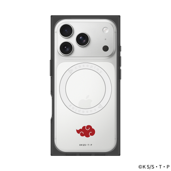 プレミアムスクエアケース with MagSafe［ NARUTO-ナルト- 疾風伝 - 暁 - マーク ］