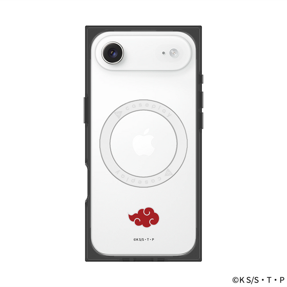 プレミアムスクエアケース with MagSafe［ NARUTO-ナルト- 疾風伝 - 暁 - マーク ］