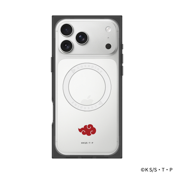 プレミアムスクエアケース with MagSafe［ NARUTO-ナルト- 疾風伝 - 暁 - マーク ］