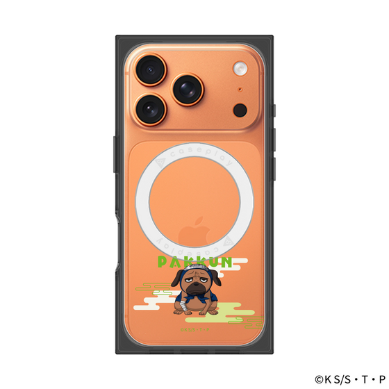 プレミアムスクエアケース with MagSafe［ NARUTO -ナルト- 疾風伝 - パックン ］