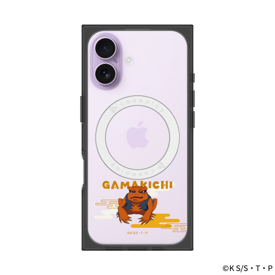 プレミアムスクエアケース with MagSafe［ NARUTO -ナルト- 疾風伝 - ガマ吉 ］