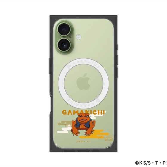 プレミアムスクエアケース with MagSafe［ NARUTO -ナルト- 疾風伝 - ガマ吉 ］