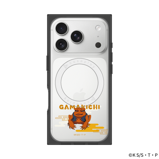 プレミアムスクエアケース with MagSafe［ NARUTO-ナルト- 疾風伝 - ガマ吉 ］