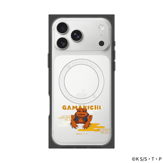 プレミアムスクエアケース with MagSafe［ NARUTO-ナルト- 疾風伝 - ガマ吉 ］