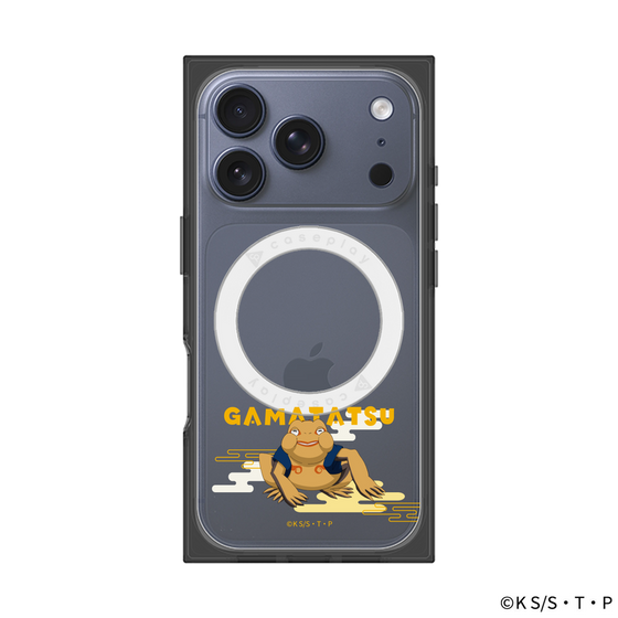 プレミアムスクエアケース with MagSafe［ NARUTO -ナルト- 疾風伝 - ガマ竜 ］