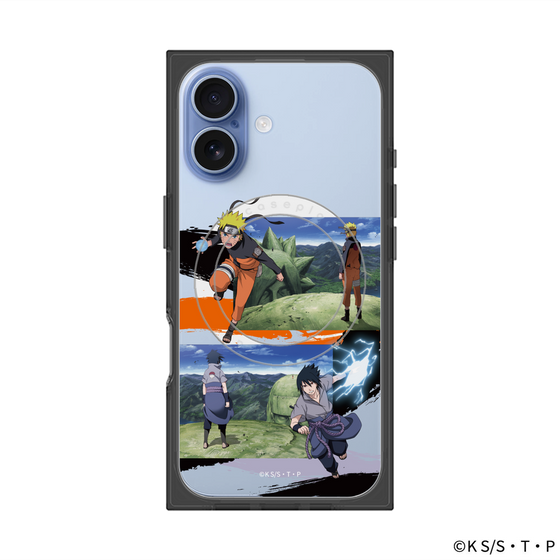 プレミアムスクエアケース with MagSafe［ NARUTO -ナルト- 疾風伝 - 終末の谷 ］