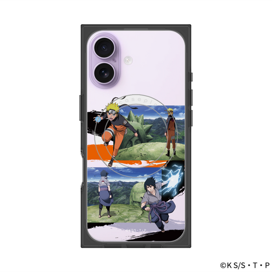 プレミアムスクエアケース with MagSafe［ NARUTO -ナルト- 疾風伝 - 終末の谷 ］