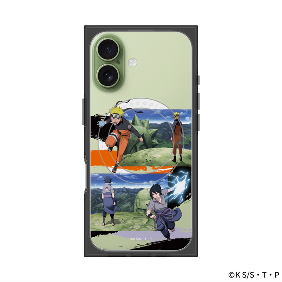 プレミアムスクエアケース with MagSafe［ NARUTO -ナルト- 疾風伝 - 終末の谷 ］