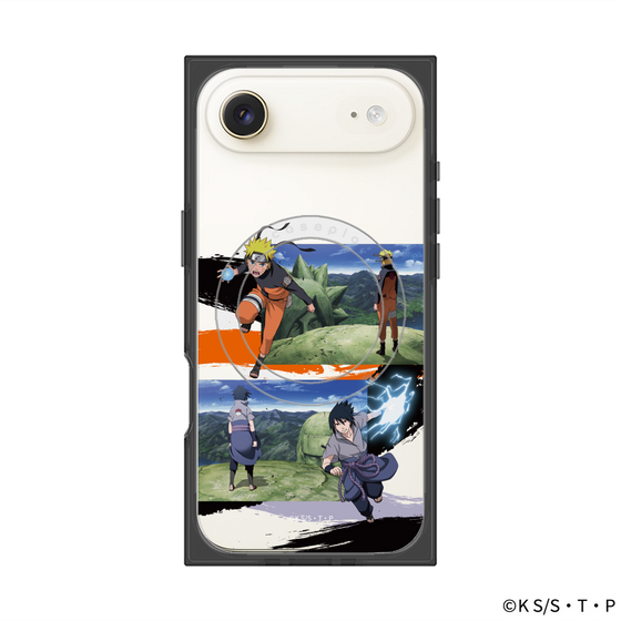 プレミアムスクエアケース with MagSafe［ NARUTO -ナルト- 疾風伝 - 終末の谷 ］