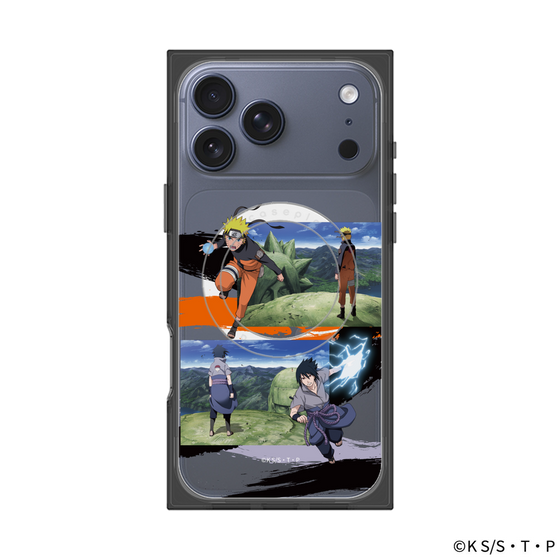 プレミアムスクエアケース with MagSafe［ NARUTO -ナルト- 疾風伝 - 終末の谷 ］