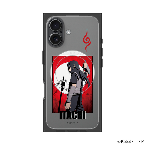 プレミアムスクエアケース with MagSafe［ NARUTO -ナルト- 疾風伝 - うちはイタチ - 暗部 ］