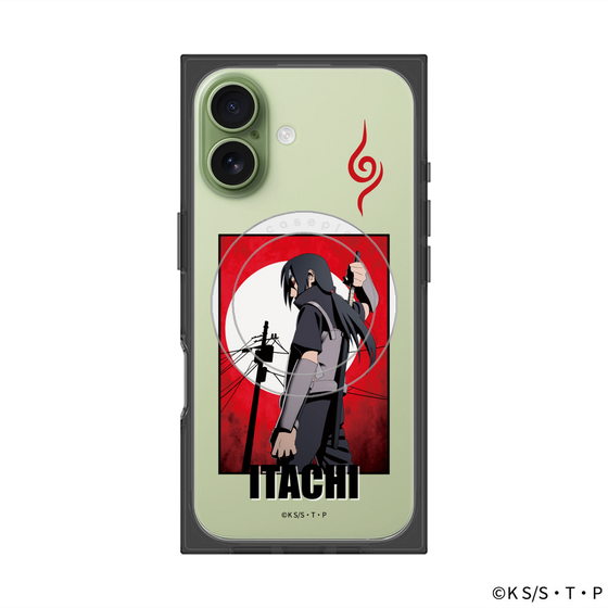 プレミアムスクエアケース with MagSafe［ NARUTO -ナルト- 疾風伝 - うちはイタチ - 暗部 ］