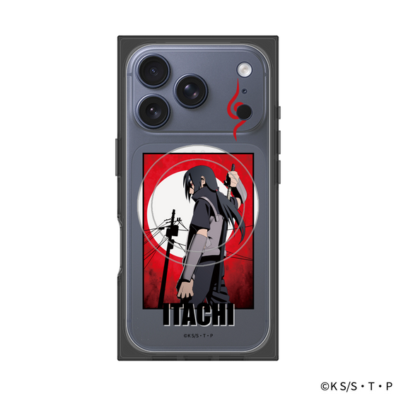 プレミアムスクエアケース with MagSafe［ NARUTO -ナルト- 疾風伝 - うちはイタチ - 暗部 ］