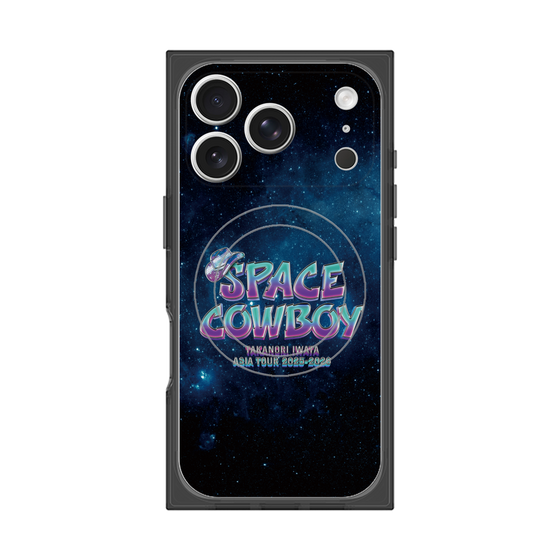 プレミアムスクエアケース with MagSafe［ Takanori Iwata ASIA TOUR 2025-2026 "SPACE COWBOY" - ロゴ ］