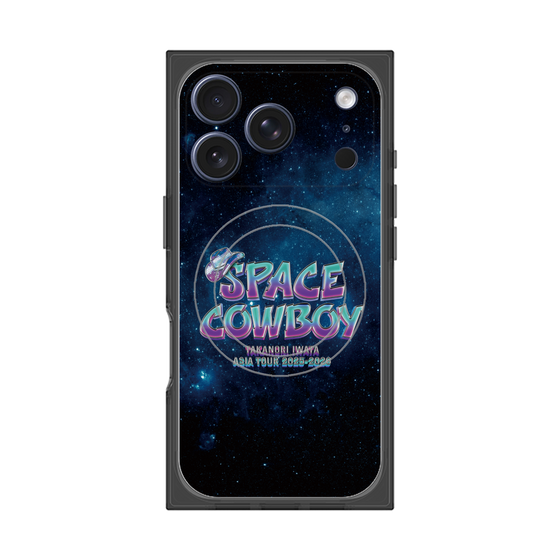 プレミアムスクエアケース with MagSafe［ Takanori Iwata ASIA TOUR 2025-2026 "SPACE COWBOY" - ロゴ ］