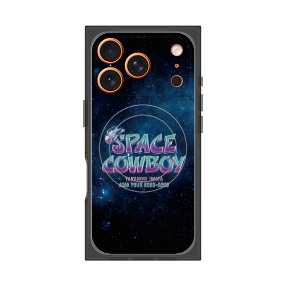 プレミアムスクエアケース with MagSafe［ Takanori Iwata ASIA TOUR 2025-2026 "SPACE COWBOY" - ロゴ ］