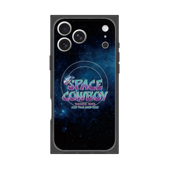 プレミアムスクエアケース with MagSafe［ Takanori Iwata ASIA TOUR 2025-2026 "SPACE COWBOY" - ロゴ ］