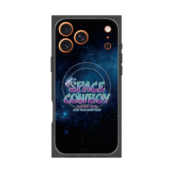 プレミアムスクエアケース with MagSafe［ Takanori Iwata ASIA TOUR 2025-2026 "SPACE COWBOY" - ロゴ ］