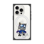 プレミアムスクエアケース with MagSafe［ ナンジャタウンキャラクターズ - モジャヴ -サイン ］