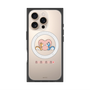 プレミアムスクエアケース with MagSafe［ ぼのぼの - ダイねえちゃんとピッポさん -ハート ］