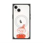 プレミアムスクエアケース with MagSafe［ MOOMIN - Little My - Grinning face ］