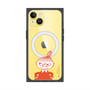 プレミアムスクエアケース with MagSafe［ MOOMIN - Little My - Grinning face ］