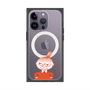 プレミアムスクエアケース with MagSafe［ MOOMIN - Little My - Grinning face ］