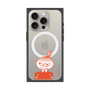 プレミアムスクエアケース with MagSafe［ MOOMIN - Little My - Grinning face ］