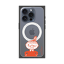 プレミアムスクエアケース with MagSafe［ MOOMIN - Little My - Grinning face ］