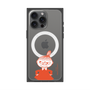 プレミアムスクエアケース with MagSafe［ MOOMIN - Little My - Grinning face ］