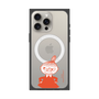 プレミアムスクエアケース with MagSafe［ MOOMIN - Little My - Grinning face ］